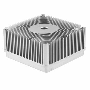 China Base Size 10-200mm Cold Forging Heat Sink Suitable for Electronic Devices Durable and Precise Thermal Dissipation wholesale
