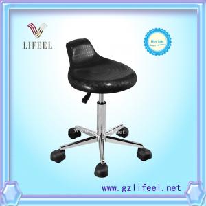 China fashionable salon furniture Factory price barber chair stool with backrest supplier