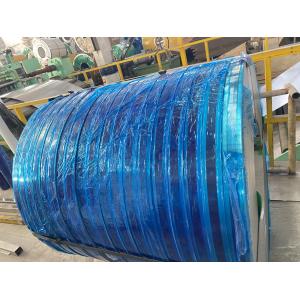 PE / PVC Film Stainless Steel Coil Strip 2B Surface Treatment