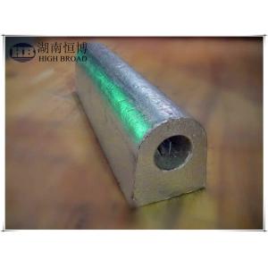 China High Potential Cast AZ63C Magnesium Anodes Cathodic Protection OEM supplier