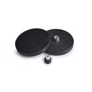 Round Base Pot Magnet with Rubber Cover
