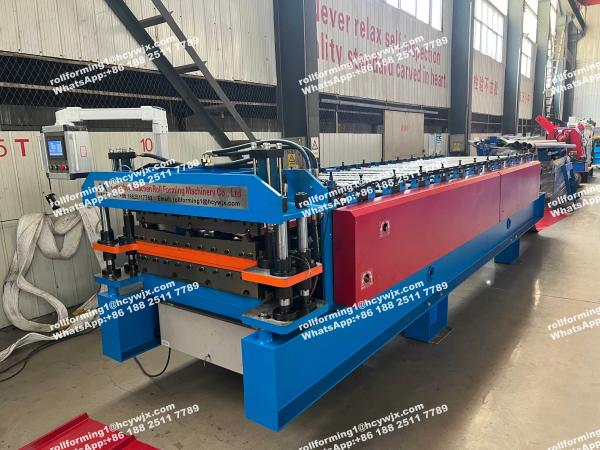 20M/Min Metal Roof Panel Double Layer Roll Forming Machine Automatic Type