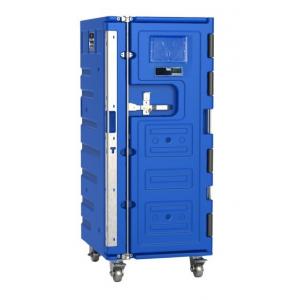 580 Litre OLIVO-Style Blue Large Insulated Plastic Roll Cold-Chain Logistics Container