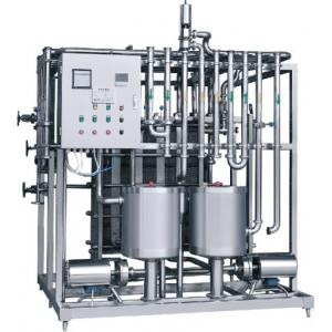 Sliver Color Milk Pasteurization Equipment , Milk Pasteurisation Machine Customized Size