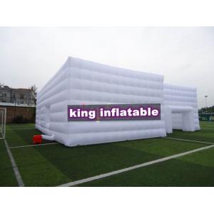 White Trade Show Inflatable Event Tent House / Party Tent For Wedding Or Exhibition