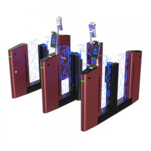 China ​Servo Motor Fast speed Access control automatic turnstile gates supplier
