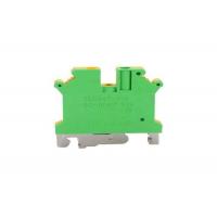 China USLKG Modular Din Rail Earth Grounding Wire Terminal Block Cable Crimp Connectors 35m㎡ on sale