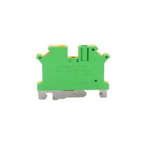 USLKG Modular Din Rail Earth Grounding Wire Terminal Block Cable Crimp Connectors 35m㎡