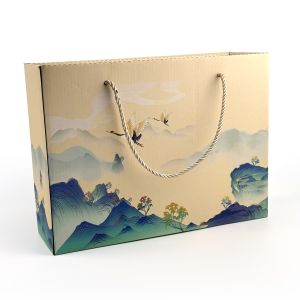 China オーダーメイドコンパートメントティーボックス 包装 贅沢 ギフトバッグ オーダーメイド紙袋付き コーヒーカップの包装 wholesale