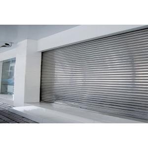 Safe Burglarproof Stainless Steel Roller Shutter Flexible With Anti Pushing Device