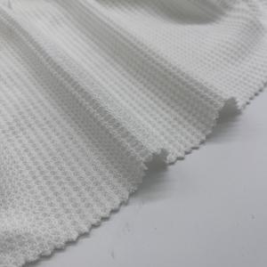 China Waffle Plaid Knitting Jacquard Fabric Cotton Polyester 61%Polyesrew 34%Cotton 5%Spandex supplier