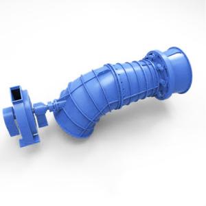 China Bulb Type Tubular Hydro Turbine Generator , Hydroelectric Mini Water Turbine supplier