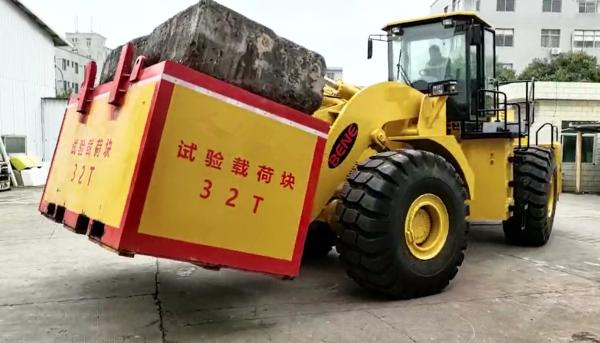 Precise Load Sensing Hydraulics Fork Wheel Loader
