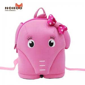 3D Cartoon elephant for kids todder boys girls backpack with strap