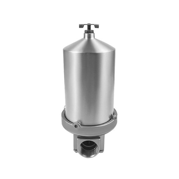 China Custom Made Inlet / Outlet Cartridge Filter Housing 120°F Temperature wholesale