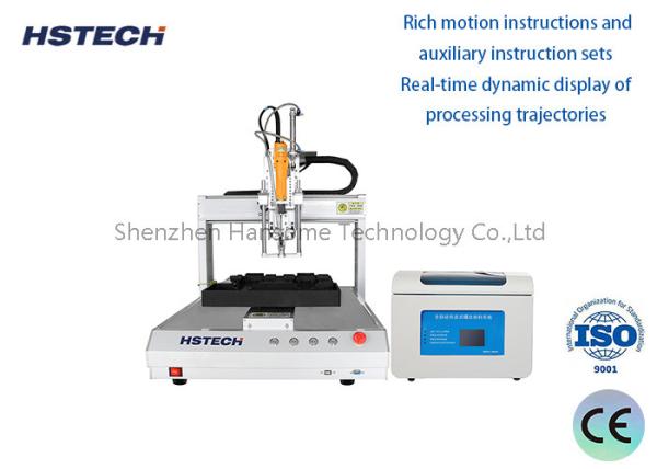 High Accuracy 4 Axis Automatic Screw Locking Robot with Feeder