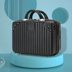 China Multilayer Cosmetic Luggage Case 20L With Retractable Handle supplier