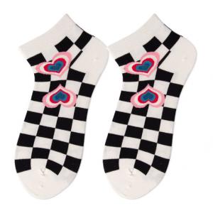 Custom Print Cute Fashion Style Women Cotton Ankle Short Socks