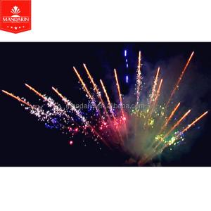 China Salutes Professional Fireworks Display 100 Shots Z / Fan Shape Cake Pyrotechnics supplier