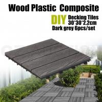 China Anti Pressure WPC DIY Decking 90 X 90MM HDPE Wood Plastic Composite Boards on sale