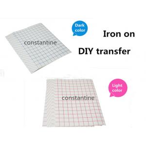 Household Iron on inkjet transfer paper for light and dark color