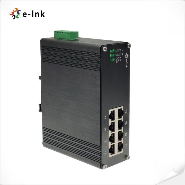 Unmanaged Industrial 8-port 10/100BASE-T Ethernet Switch