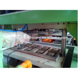 China Low Noise Paper Egg Tray Machine , Egg Box Making Machine Paper Apple Tray Making supplier