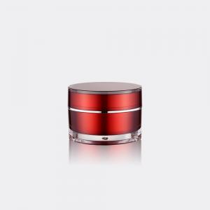 Refillable Luxury  Plastic Cosmetic Jars For Face Eye Cream GR704A/B 15ML 30ML 50ML