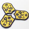 China Merrow Border Felt ODM Embroidered Logo Patches wholesale
