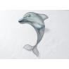 Big Size Hanging Ocean 3D Dolphin Metal Wall Art Decor