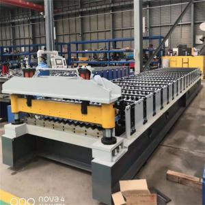 Corrugated Profile Steel Roofing Sheet Roof Tile Making Roll Forming Machine Price