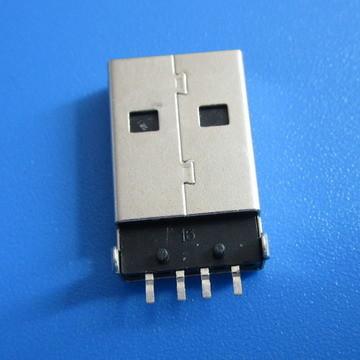 Male USB Connector 4Pin SMT A Type