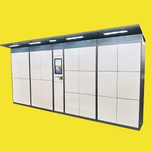 Customized Public Post Intelligent Amazon Locker With Logistic Distribution System For Retail