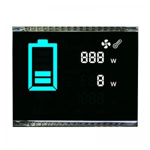 China View Larger Custom VA 7 Segment Display 4 Digit LCD Display PIN Connect With Backlight supplier