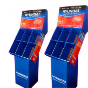 Floor Display Rack Cardboard PDQ Displays Aesthetically Pleasing PDQ Tray Display