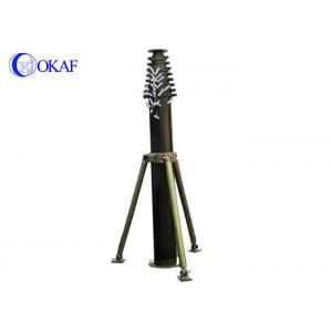 China Telescoping Aluminum Antenna Mast Telecommunication Tower DC12V/24V supplier