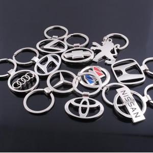 OEM factory price Promotional Gifts car logo keychain  logo print blank key chain Wholesale.Metal coin