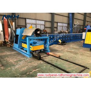 6TX1250mm de – coiler with coil car for high speed roofing/ wall cladding making machine, high speed rotation