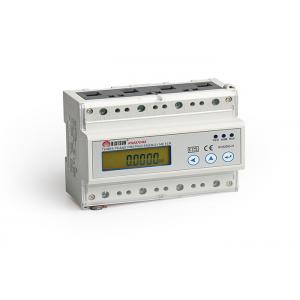 Ams AMI Electric Meter 3 Phase Kwh Meter Din Rail Current Transformer Connection