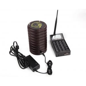 wireless FM modulation waterproof long range signal pocsag coaster pager for clinic or restaurant