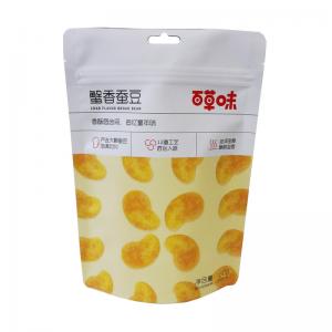 China 3 Sides Security Sealed Mylar Plastic Bag With Hang Hole Lamination Pouch supplier