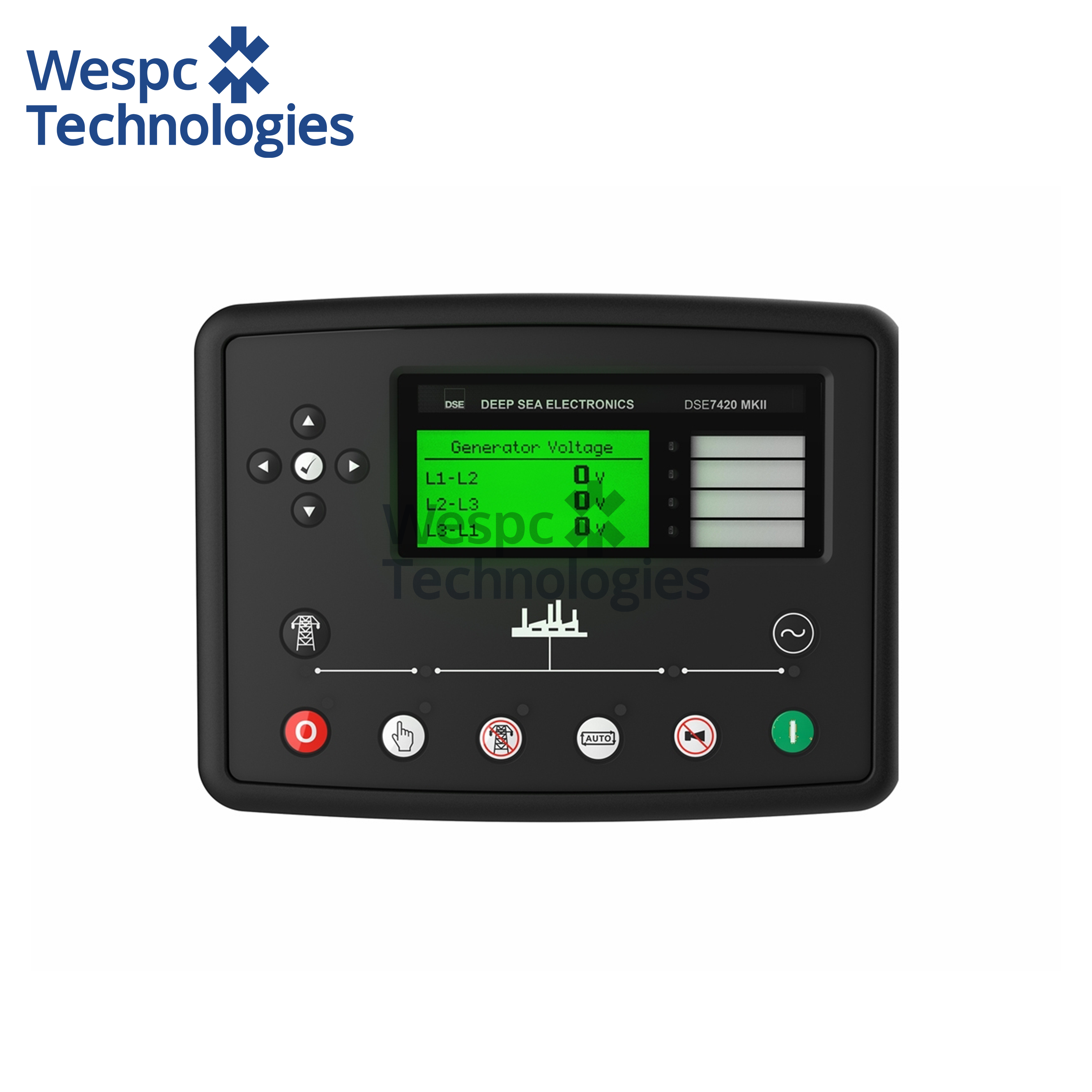 WESPC Original Deep Sea Electronics DSE7420 MKII Auto Mains Failure Control Module