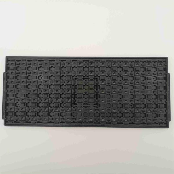 China PES Rectangle Black JEDEC Matrix Tray With ISO 9001 Standard on sale