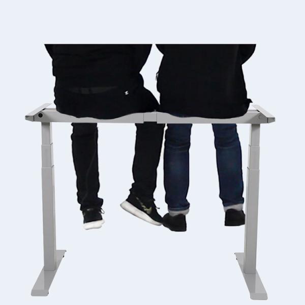 Custom Design Tea Caffe Table Height Adjustable Electric Desk Double Motor for School