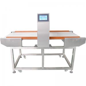 China Full Color Touch Display Conveyor Belt Metal Detector For Food Industry 40m/min Speed supplier