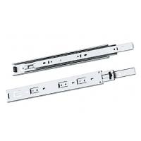 China Funiture Ball Bearing Soft Close Drawer Slides / Self Closing Kitchen Drawer Slides on sale