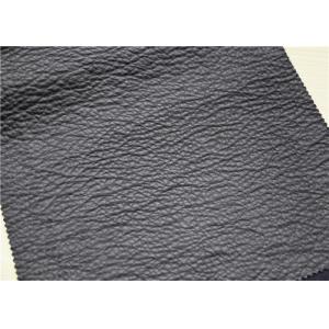 China 0.8 Mm Embossed PU Leather Hydrolysis Resistance For Garment Bags supplier
