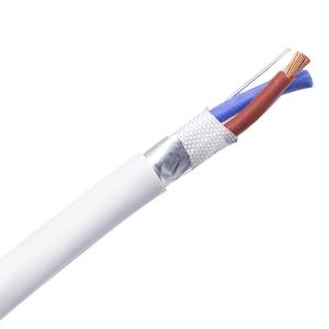 2 Core ABS Alarm CableK PSng A -FRLS 0.5mm2 White PVC Flame Retardant Electrical Cables