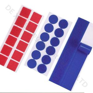 China Tipo quadrado gancho e folhas da tela do laço, almofadas pegajosas de Velcro azul um Garde wholesale