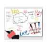 China Kitchen Fridge Magnetic Dry Erase Whiteboard Sheet With Stain Resistant Technology wholesale